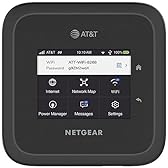 NETGEAR Nighthawk M6 Pro Mobile Hotspot 5G mmWave, 8Gbps, Unlocked, AT&T & T-Mobile, International Roaming, Portable WiFi Device for Travel, 5G Modem Wireless Router (MR6500) (Renewed)