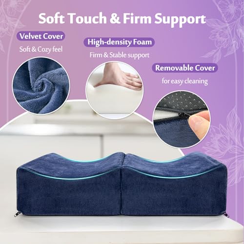 AOSSA Brazilian Bat Lift Pillow, Post-surgery BBL Pillow, Post-surgery BBL Pillow, Post-surgery Booty Pillow for Home, Office Chair, Driving Car - Butt Lift & Recovery Foam Support Cushion