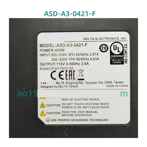 ASD-A3-0421-F servodrive 400W asda30421f axe numérique - 6