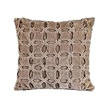  PTMD Kissen Nasim – 60 x 60 x 10 cm – Baumwolle – Creme