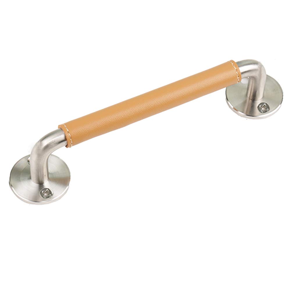 Poignée montée en surface orange en acier inoxydable pour tiroir de bureau et placard moderne