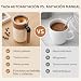 Imagen de Behogan 400 ml Taza magnética autoagitable: taza de café automática eléctrica