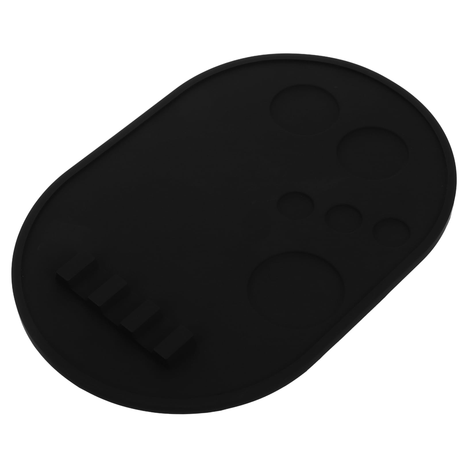 Beaupretty Silicone Makeup Mixing Palette Tray Compact Nonslip Design for Easy Travel for Foundation Eyeshadow Nail Polish Blending