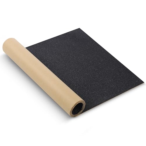 Mr. Pen- Black Skateboard Grip Tape, 10.6'x36.4', Tear-Proof