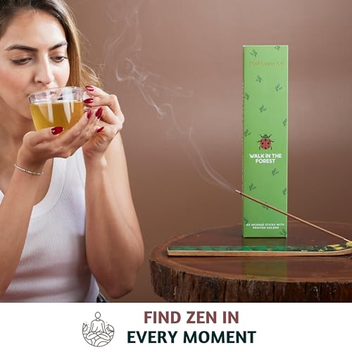 Folkulture FESOIIS-WIAF Christmas Incense Sticks With Holder - Set Of 3 Insenses (60 Insence Sticks) - Balsam Breeze, Fresh Fir, Pine Forest Inscents Sticks thumb #8