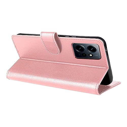 Capa Capinha Carteira Flip Para Xiaomi Redmi Note 12 4G (VERMELHO)