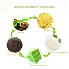 Sacchetti Immondizia Biodegradabili 10 Litri - 160 Pezzi In Rotoli, Da Amido Di Mais, Resistenti E Compostabili - 45x50 Cm