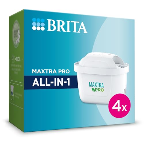 BRITA Maxtra Pro All-In-1 Water Purifier Filter Set of 4