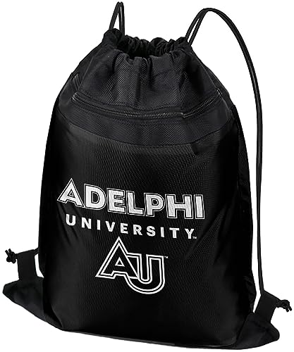 Campus Lab Adelphi University Primary Logo Drawstring Backpack Bag Sackpack