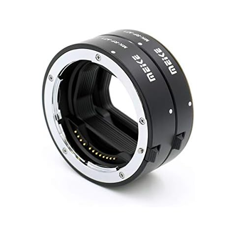 Automatik-Makro-Zwischenringe Meike MK-RF-AF1 für Canon EOS R Systemkameras, Set aus 2 Ringen (13mm und 18mm) Cover