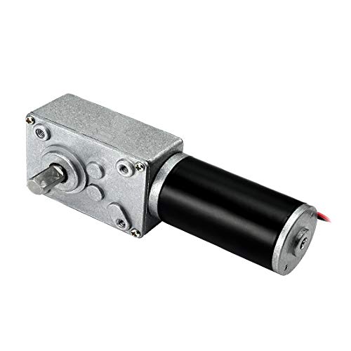New Lon0167 Schneckengetriebemotor, DC Vorgestellt 12V 10RPM Drehmomentstarke zuverlässige Wirksamkeit elektrische Drehzahl reduzieren