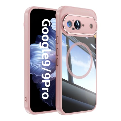 Image of Magnetic Case with Clear Back for Google Pixel 9, Fit for MagSafe