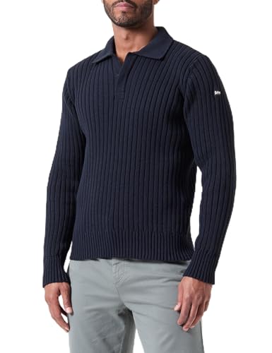 Schott NYC Homme Plecorage4 Pull, Bleu Marine, S EU