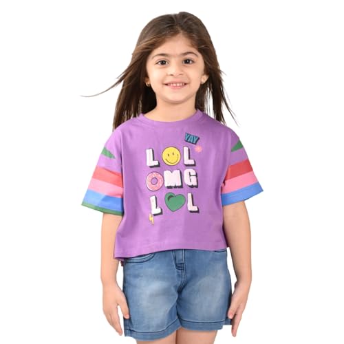 Image of BONKIDS Girls Tshirt (BON9504 10-11Y) Purple