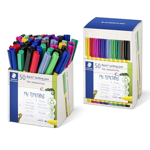 Feutres fins ST Staedtler Noris 307 stylo feutre écriture dessin boîtier recyclé