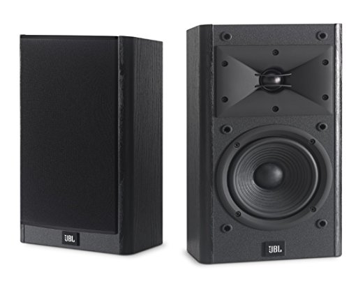 JBL Arena B15 Black Bookshelf & Surround Speaker with Special Edition Grilles & Logo Set of 2 Black