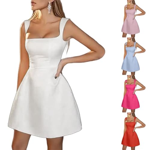 Robe de mariée courte et respirante au design épuré pour cérémonie civile - 2