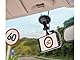 Technaxx Dashcam mit Assistenzsystemen TX-167 - Autokamera mit Sicherheitsassistens, Geschwindigkeitserkennung, Fahrsicherheit, Spurhalteassistent, Abstandswarnung, Ton-Video-Beweissicherung, FullHD