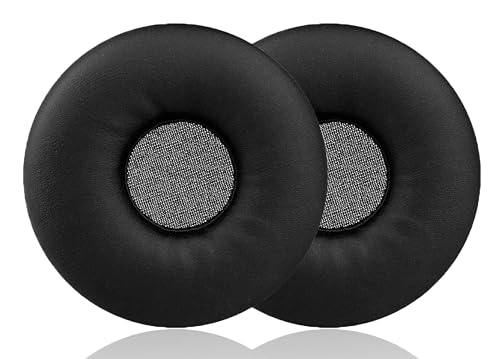 Repuestos para auriculares compatibles con Sony WH-XB700 | Almohadillas negras de cuero proteico suave y sonido aislante de alta densidad miniatura 1