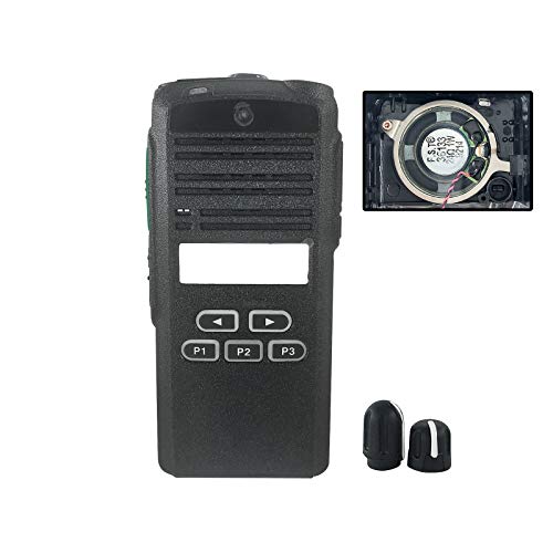 CP185 Replacement Housing Case Front Cover Limited Keypad with Speaker Compatible with CP185 Portable Radio