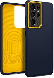 Caseology Nano Pop Case Compatible with Samsung Galaxy S21 Ultra - Blueberry Navy
