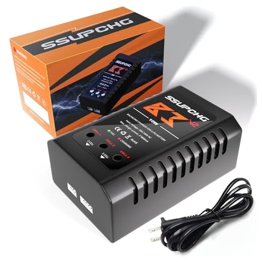 SSUPCHG LiPo Battery Charger, Balance Charger for 2S 3S XHR Plug Battery
