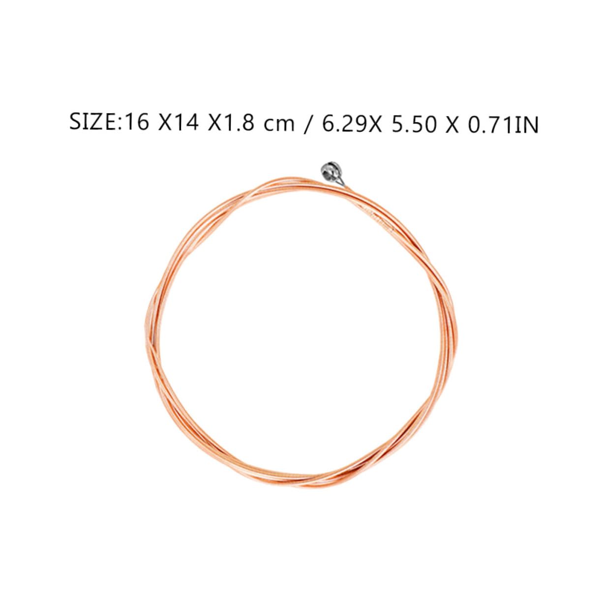 Kisangel 4pcs String Strings Acoustic Bass Guitar Bass Instruments Accessories Bass Accessory Bass Parts Instrument Parts Bass Supply Bass Accessories Hexagonal High Carbon Steel Core