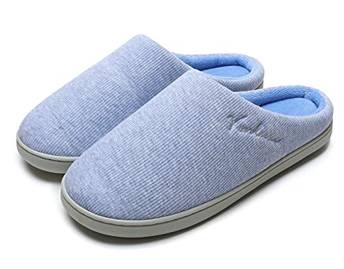 Vonluxe Women's House Slippers Comfy Memory Foam Bedroom Slippers Soft Light Ladies Shoes with Outdoor Indoor Anti-Skid Waterproof Sole2