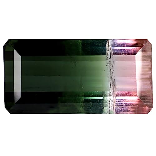 Tourmaline pastèque du Mozambique de 3.87 carats certifiée non chauffée éclat de luxe