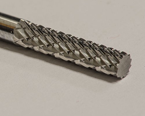 SA-43 Fresa de Carburo Sólido de Corte Doble 1/8" x 9/16" miniatura 4