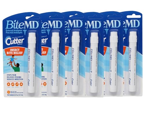 (6 Pack) Cutter BiteMD Insect Bite Relief Sticks