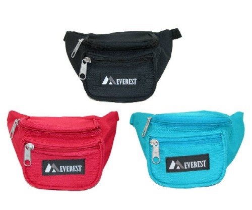 Children's Fanny Pack By Everest (Black) #TOP2