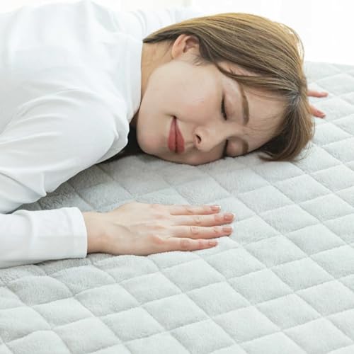 supisupi 敷きパッド マイクロファイバー あったか 秋冬 冬 冬用 暖かい ベッドパット A969 セミシングル ホワイト