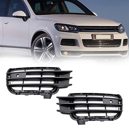 Calandre de feu brouillard protection pare-chocs avant ABS pour Touareg 2011-2015