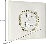 MCS Mrs. Photo Album 13.5 X 12.5 Ivory