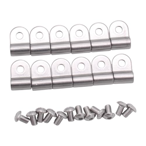 Accesorios para retenedores de línea de freno 3/16 soportes de tubos metálicos