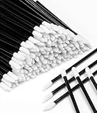 Mehrzweck Microbrush Stäbchen: Microbürsten wimpernverlängerung kann auf Lipgloss, Lippenstift und Concealer zum Kämmen von Wimpern, Ecken und Winkeln verwendet werden. Einweg-Lippenpinsel werden häufig zu Hause, in Schönheitssalons, auf Reisen oder bei anderen Make-up-Anlässen verwendet und können auch als Reinigungswerkzeug für andere Gegenstände wie Eyeliner oder Augenhöhlen verwendet werden.