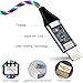 LED iPhone Light up Charger Cable, | Apple MFi Certified | USB A to Lightning Fast Charging Cord Compatible with iPhone 13 Pro Max 12 Mini 11 X XS XR 8 7P 6S iPad iPod Touch More (Multicolored, 6 FT)