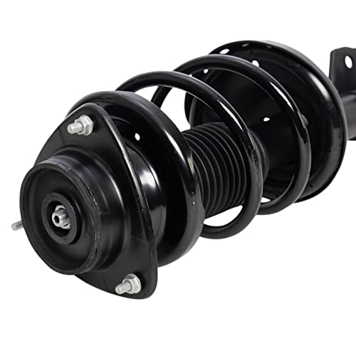 Image of TRQ Front Driver and Passenger Side Strut and Spring Assembly Set | For 14-16 Subaru Forester