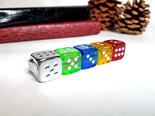 Encendedor recargable forma dados sin butano miniatura 2
