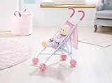 baby annabell buggy argos Baby Annabell Stroller with Bag mit Gurtsystem und Transportnetz. Zusammenklappbar.