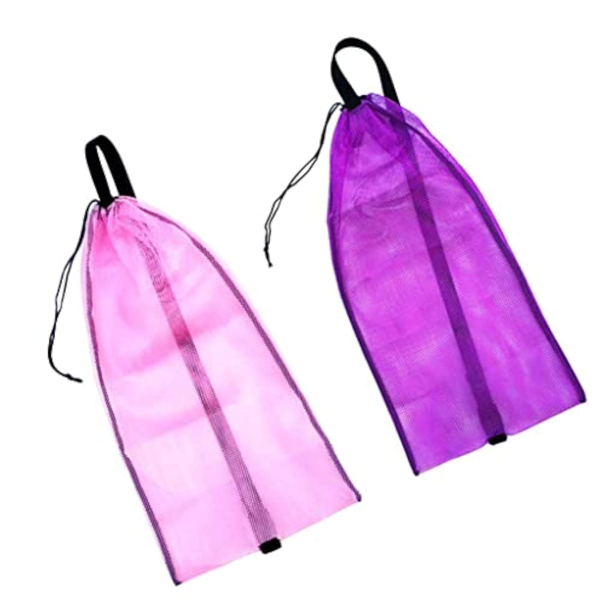 2 Pieces Drawstring Mesh Bag for Scuba Diving