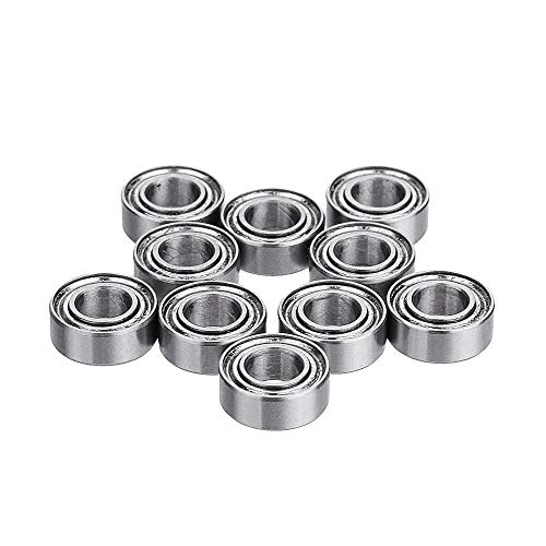 MR84ZZ roulements miniature à billes 4mm double blindage en acier haute résistance - 10 pièces