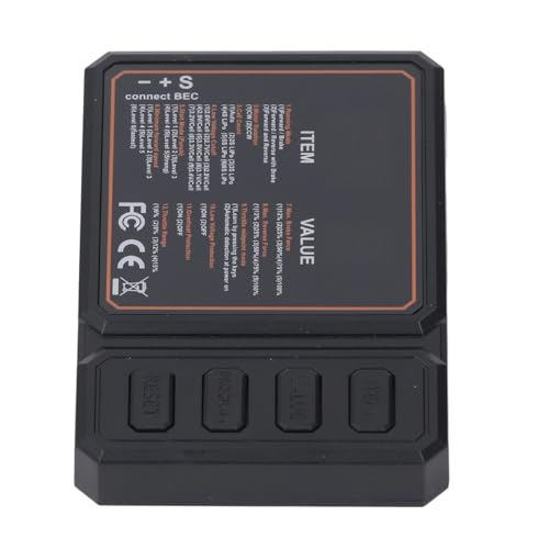 RC Brushless ESC Programming Card User Friendly Convenient Operation Enhanced Control for Axial SCX10 MST CFX EX86100 RC Boats Plastic Durable Accessory