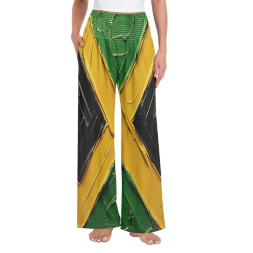 Pantalon jamaïcain fluide femme idéal pour vos vacances et sorties décontractées
