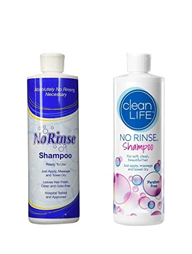 No-Rinse Shampoo, 8 Fl Oz - Leaves Hair Fresh, Clean And Odor-Free #TOP2