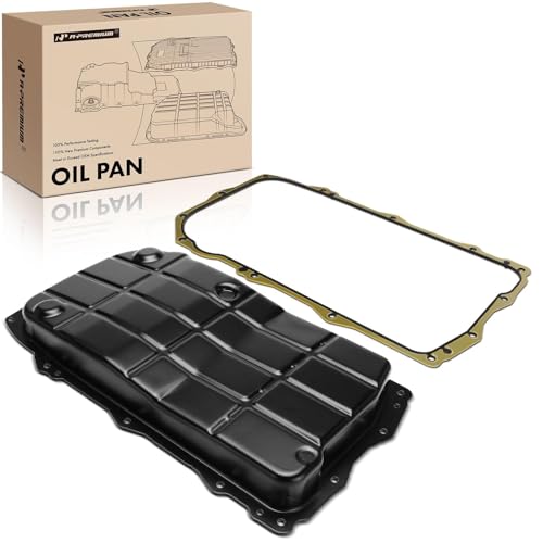 A-Premium Transmission Oil Pan Without Drain Plug Compatible with Jeep