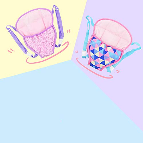 Toddmomy Mini Mochila Para Bonecas Carrinho De Boneca Portador De Bebê Acessórios De Boneca Mochilas