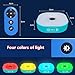 EAS1SOOPE Reaction Training Lights for Improves Reaction Time Speed and Agility of Athletes, Physical & Neurological Therapists, No App(Blue,A Set of 8 Lamps)
