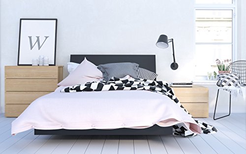 Nexera Platform Bed, Full, Black #TOP5